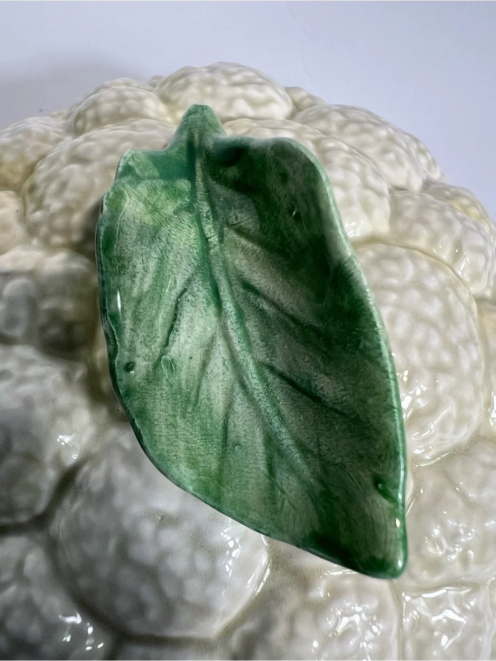 Vintage Fitz and Floyd Cauliflower Covered Serving Bowl 1984